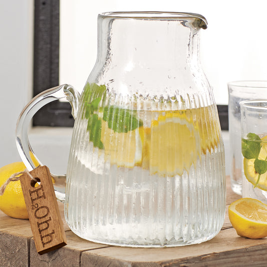 H2O Glass Pitcher