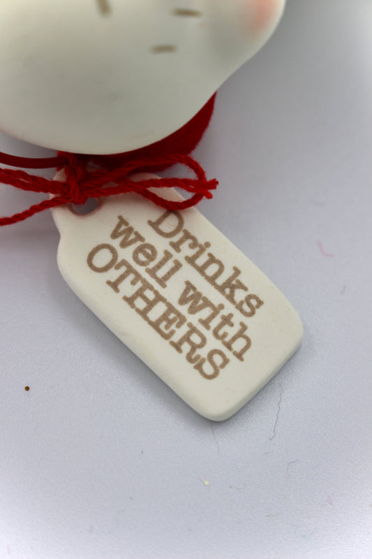 Drinks Well Snowpinion Ornament