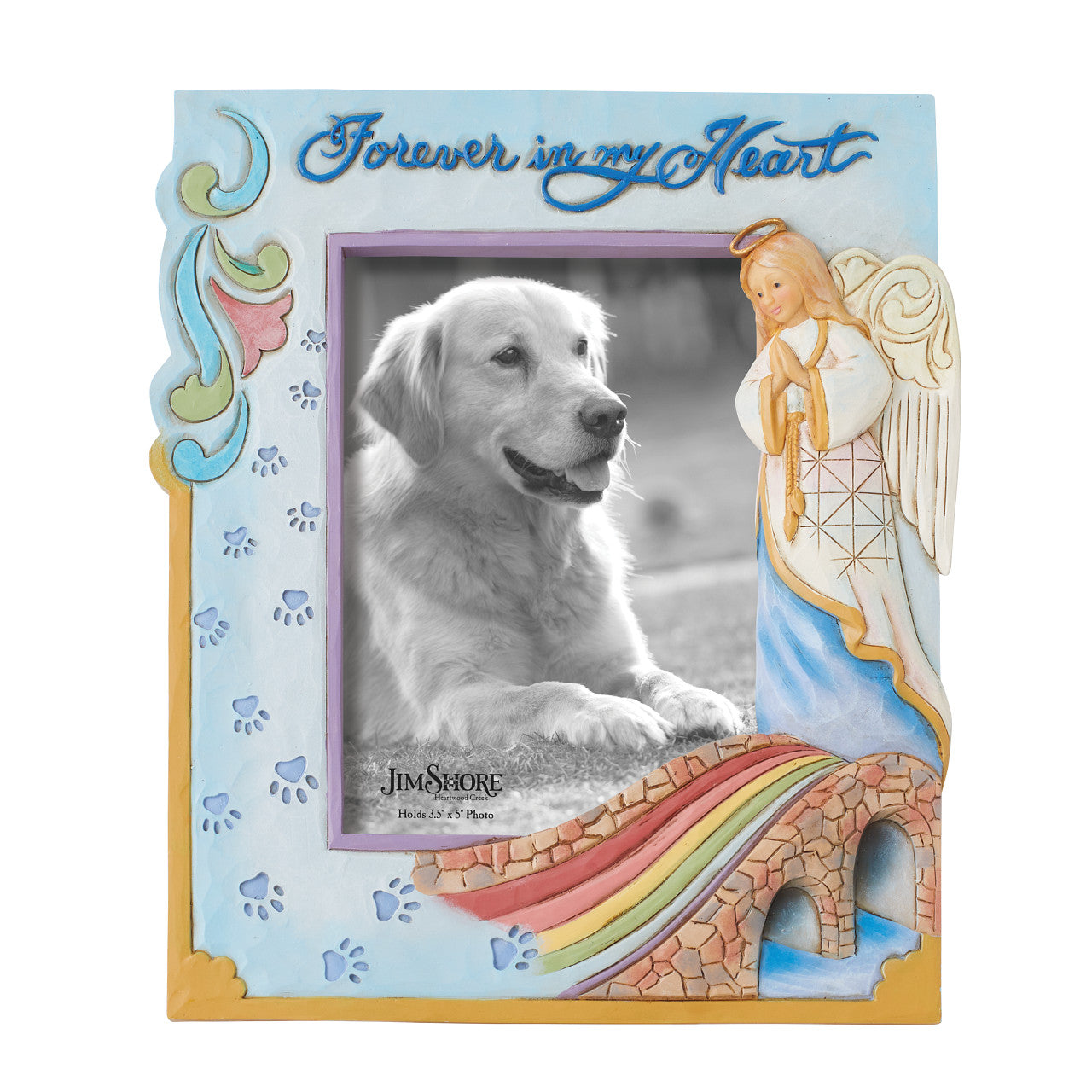 Rainbow Bridge Angel Frame