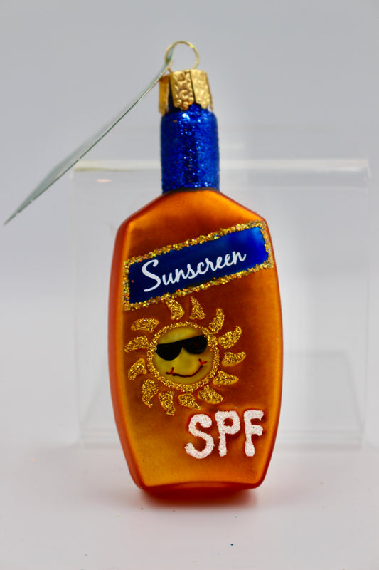 Sunscreen Ornament