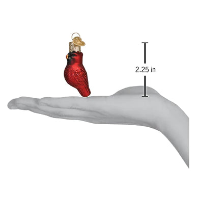 Gumdrops Mini Red Cardinal Ornament