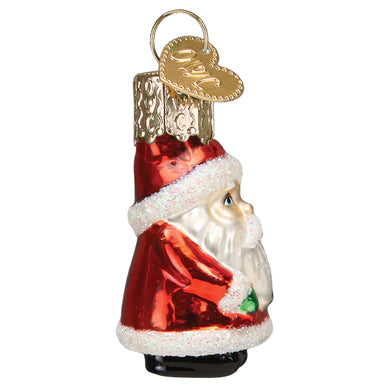 Gumdrops Mini Santa Ornament