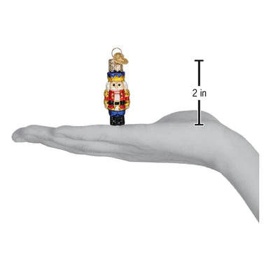 Gumdrops Mini Nutcracker Soldier Ornament
