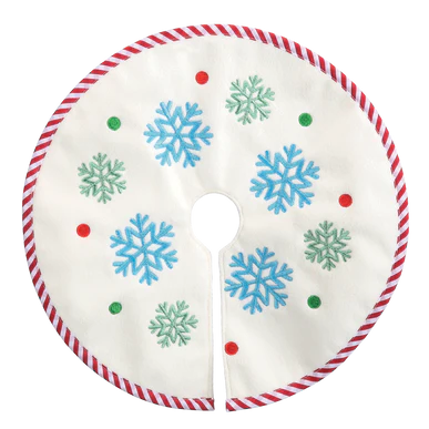 Gumdrops Mini Snowflake Tree Skirt
