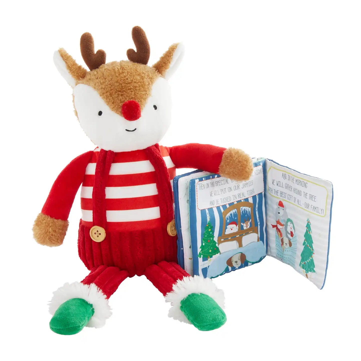 Reindeer Plush with Book
