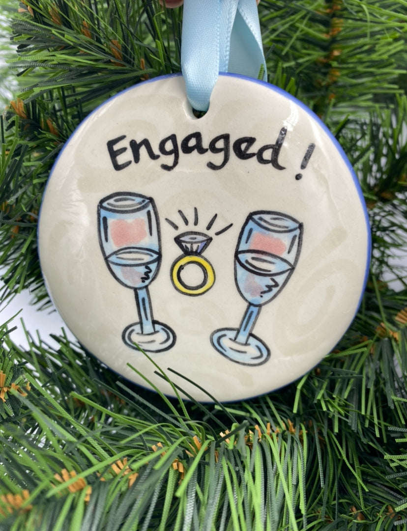 Engaged Ornament