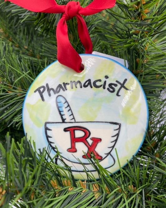 Pharmacist RX ornament