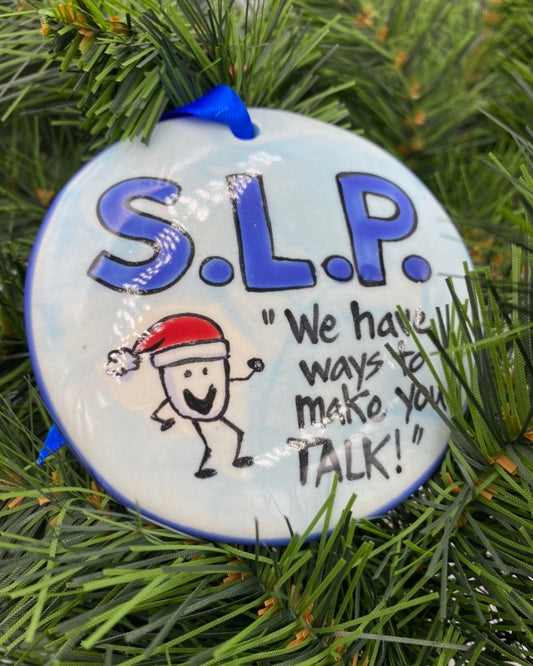 Speech Language ornament
