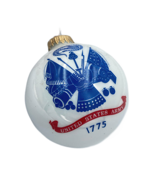 Army Flag and Slogan Ornament