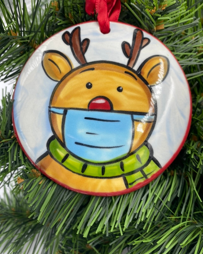 Reindeer with Mask