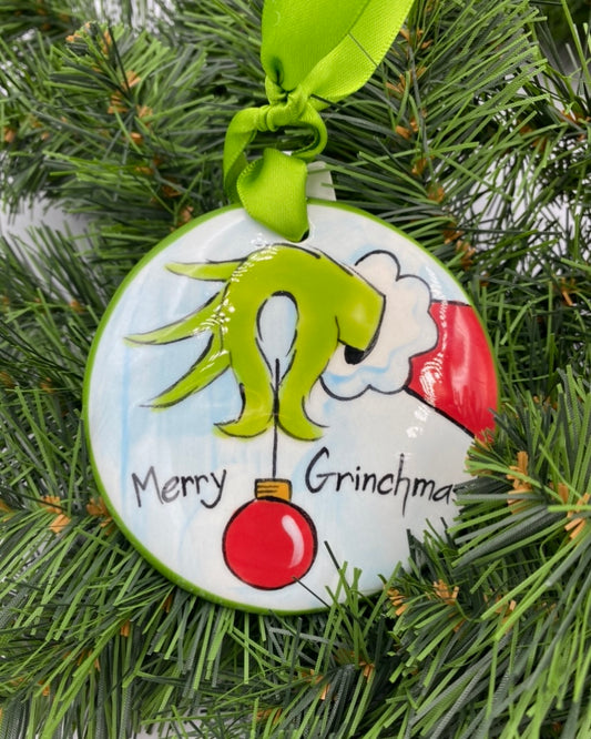 Merry Grinchmas Ornament