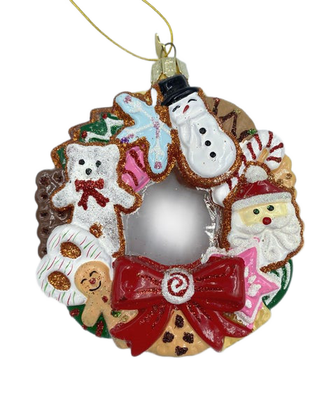 Glass Wreath Ornament