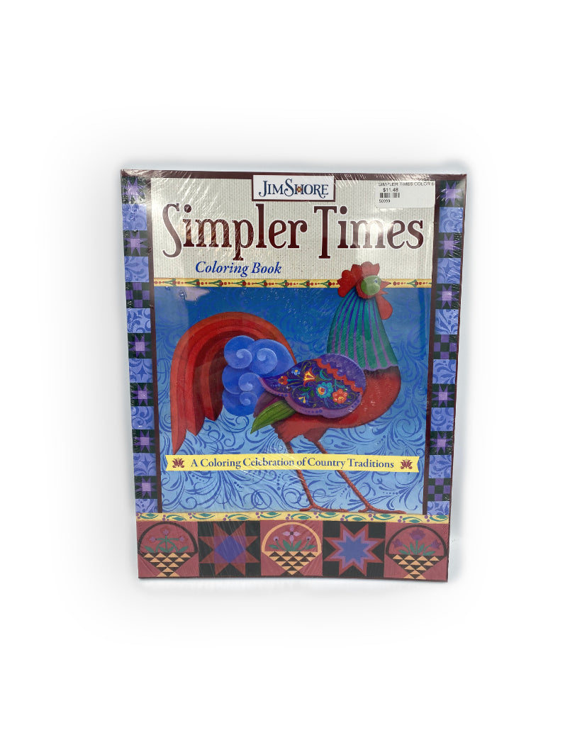 Simpler Times Coloring Book