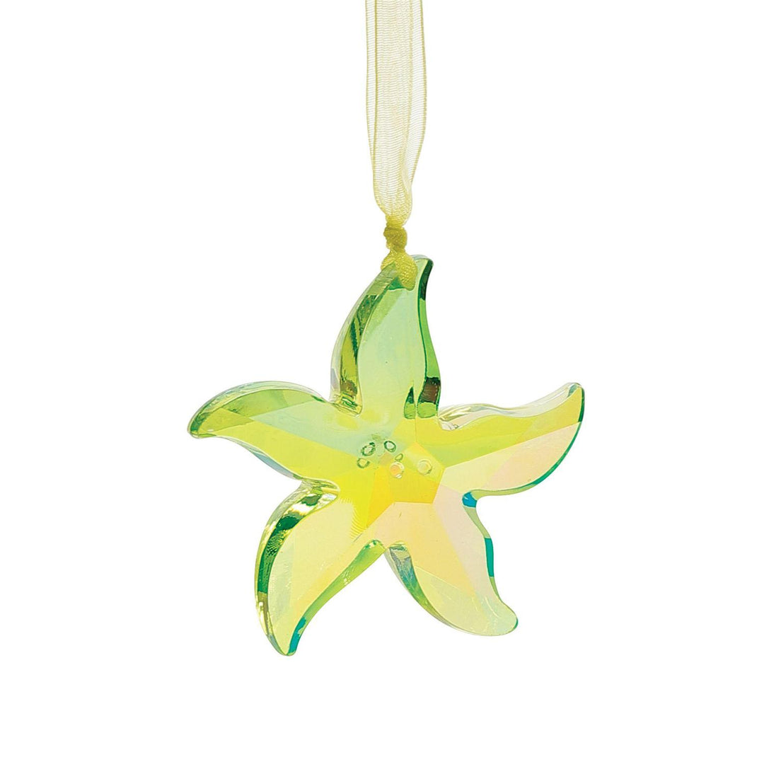 Yellow Green Starfish Facets