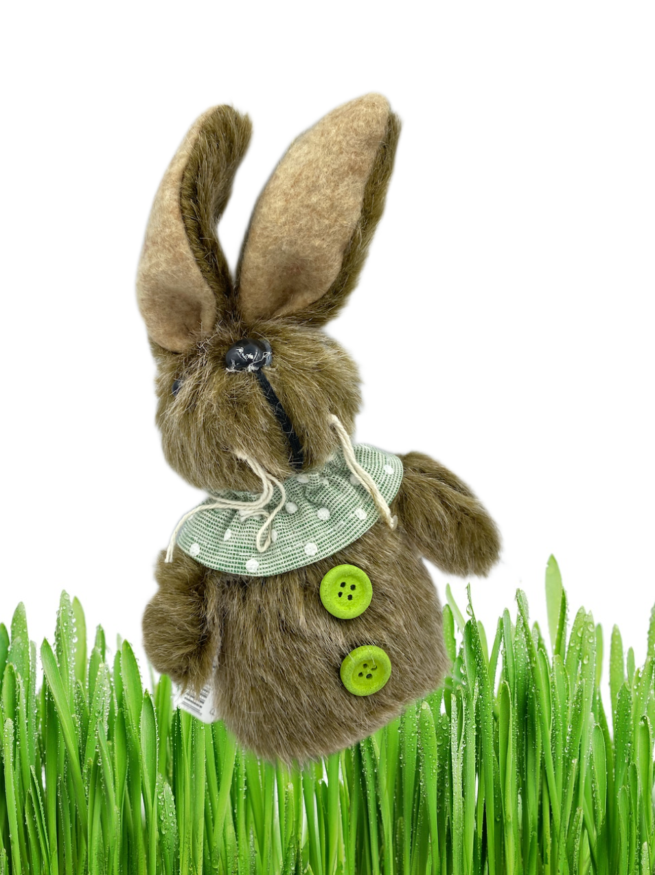 Plush Brown Bunny Ornament