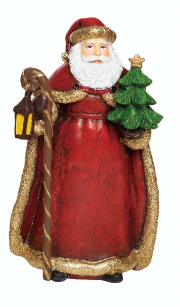 Santa w/ Lantern/Tree