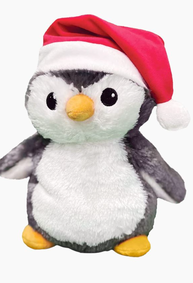 Santa Penguin Warmies