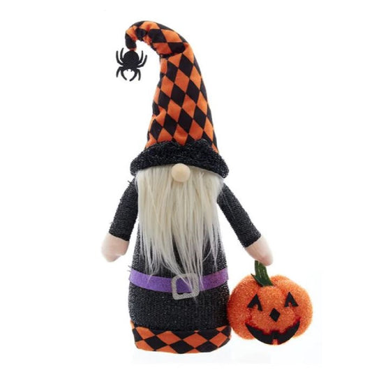 Halloween Gnome w/ Pumpkin