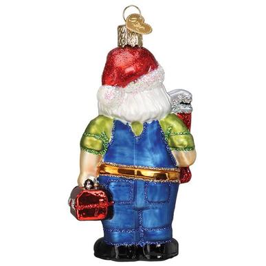Handyman Santa Ornament