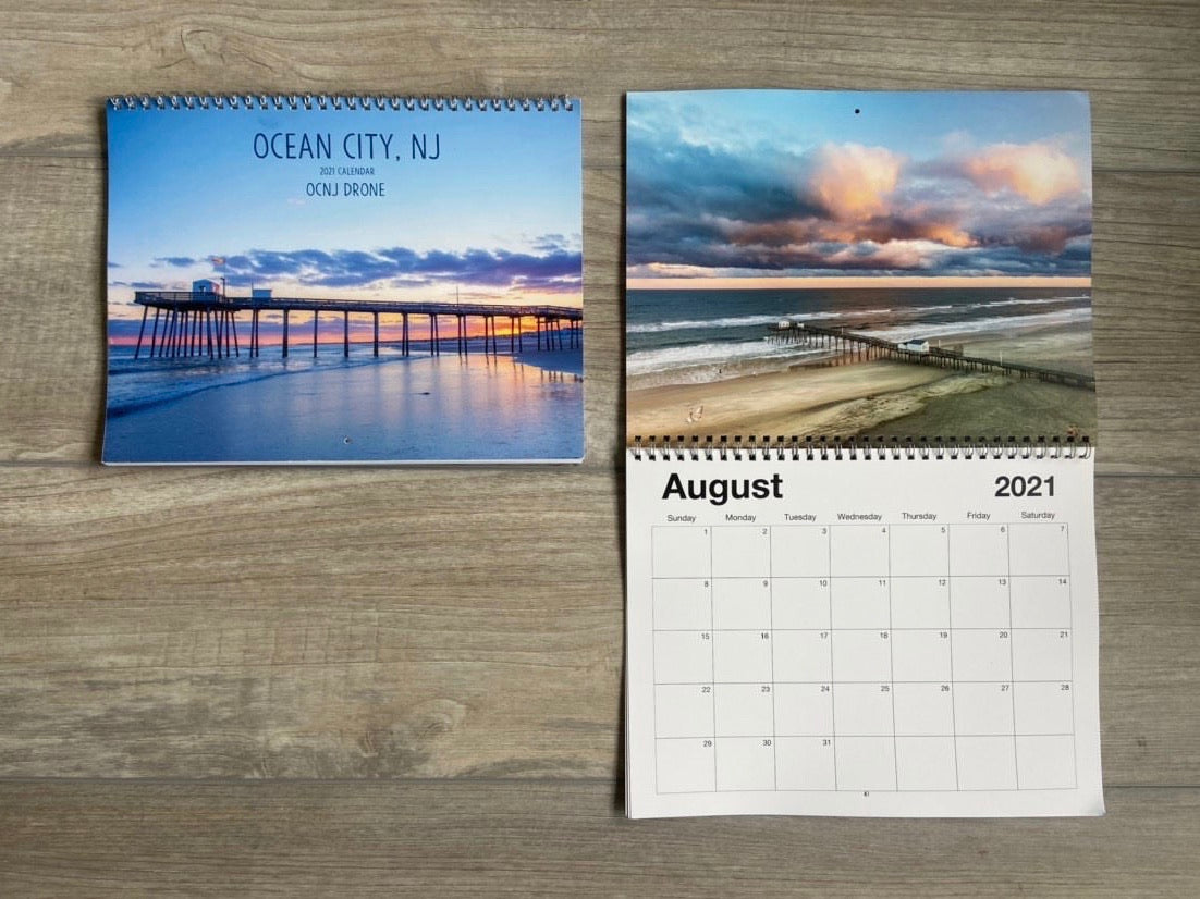 2021 OCNJDRONE CALENDAR Mia's Christmas Gallery