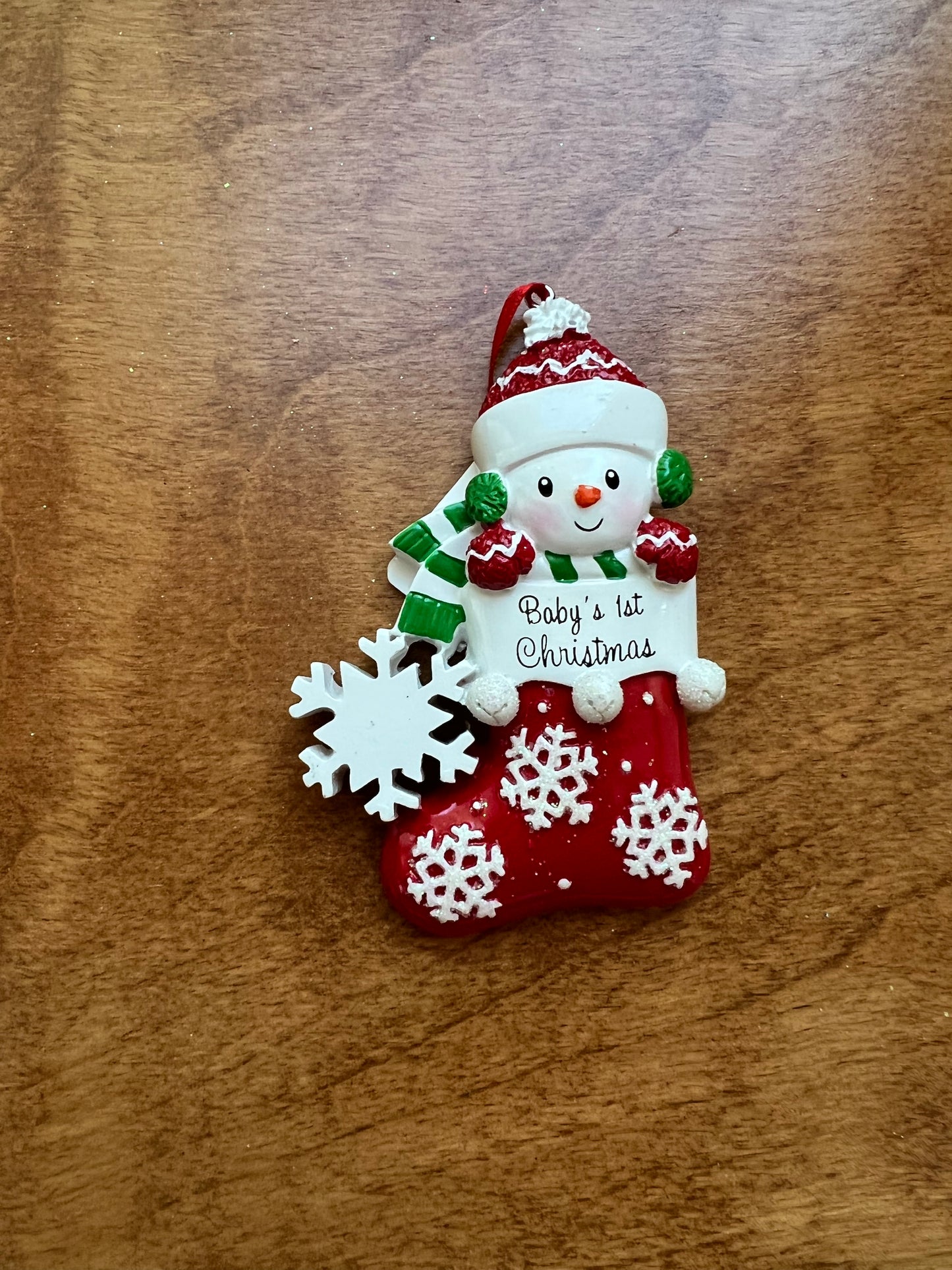 Snow Baby in Stocking
