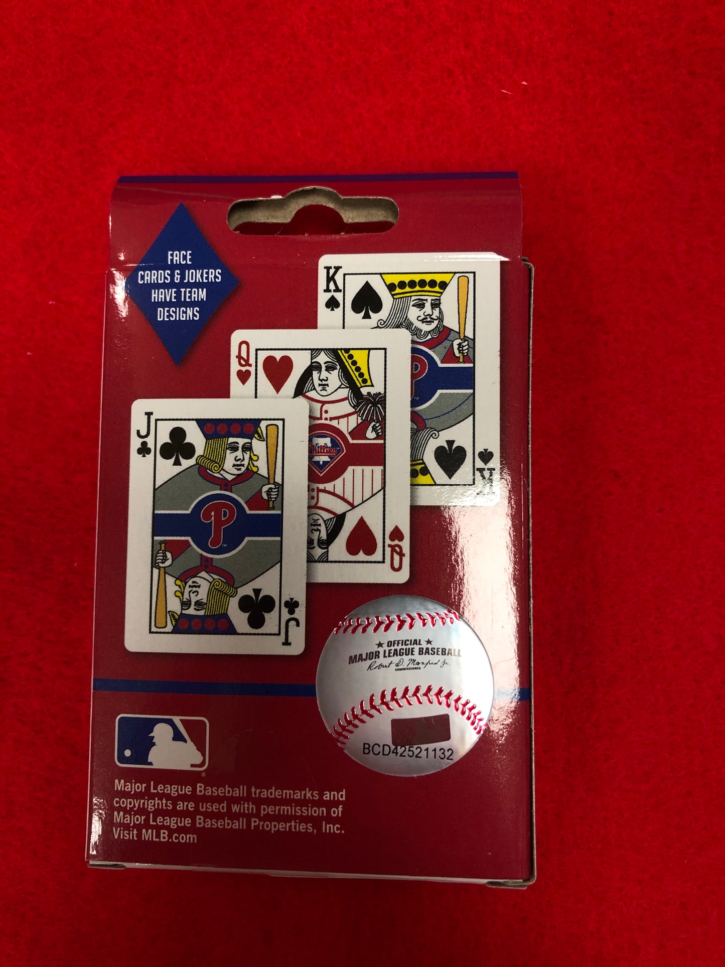 Phillies Playing Cards