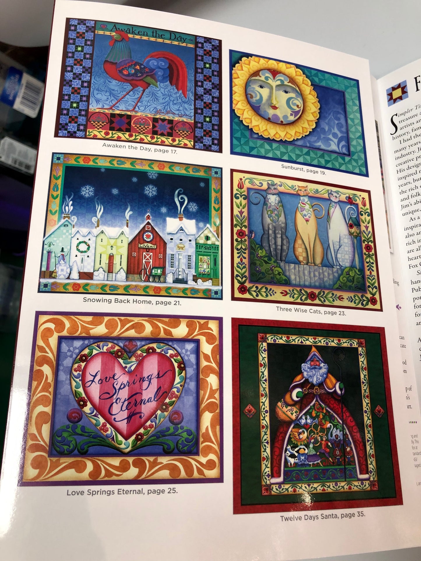 Simpler Times Coloring Book