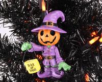Pumpkin Man Ornament