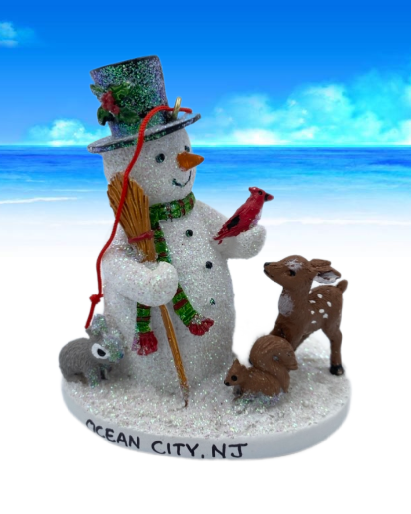 Snowman and Friends Ornament