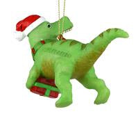 Christmas T-Rex Ornament