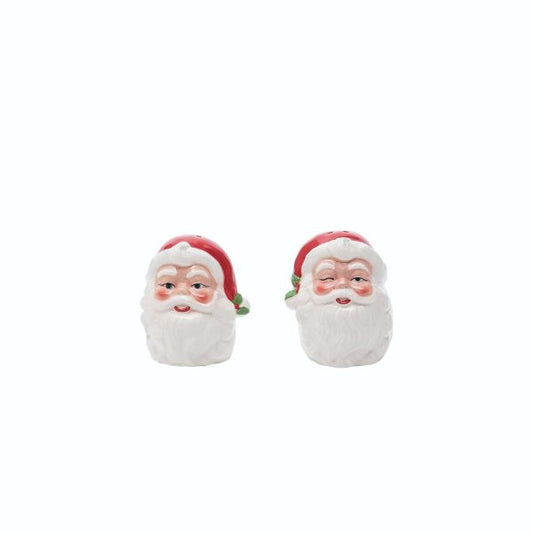 Vintage Santa S & P Set
