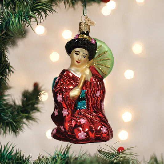 Geisha Ornament