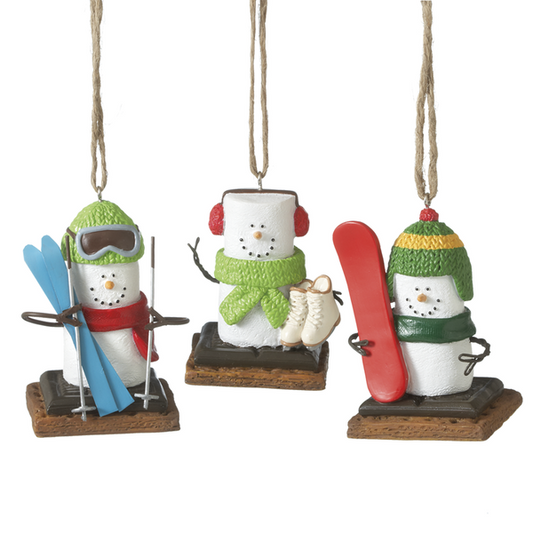 S'mores Winter Sports Ornament