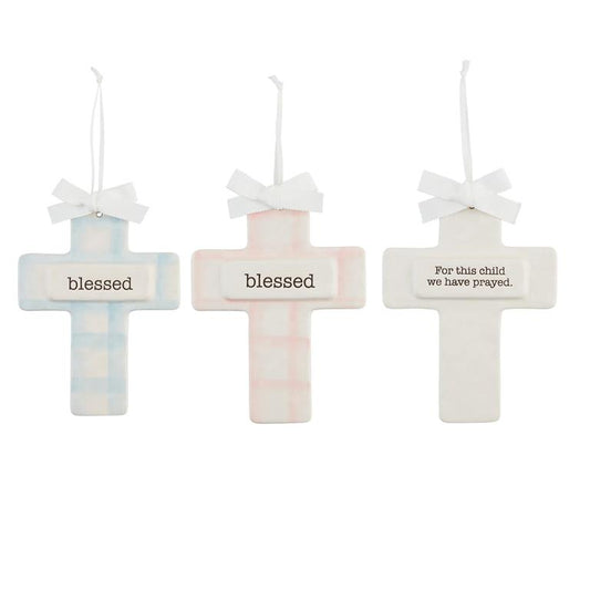 Ceramic Keepsake Cross