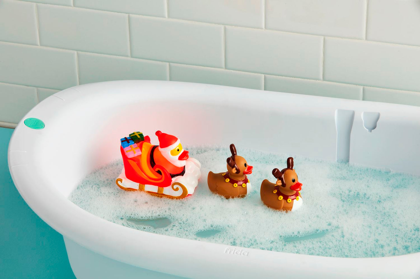Christmas Duck Bath Toys