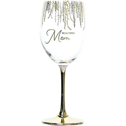 Mom Boxed Wine Glass