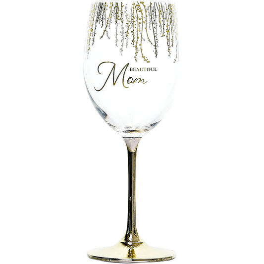 Mom Boxed Wine Glass