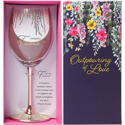 Friend Boxed Wine Glass