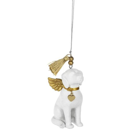 Dog Angel Ornament