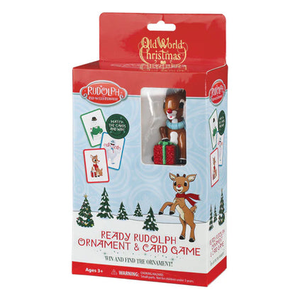 Ready Rudolph Ornament And Game