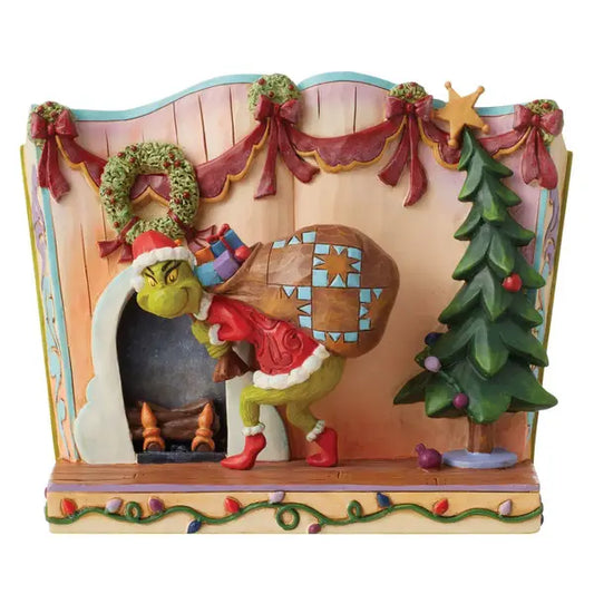 Grinch Stealing Presents Figure