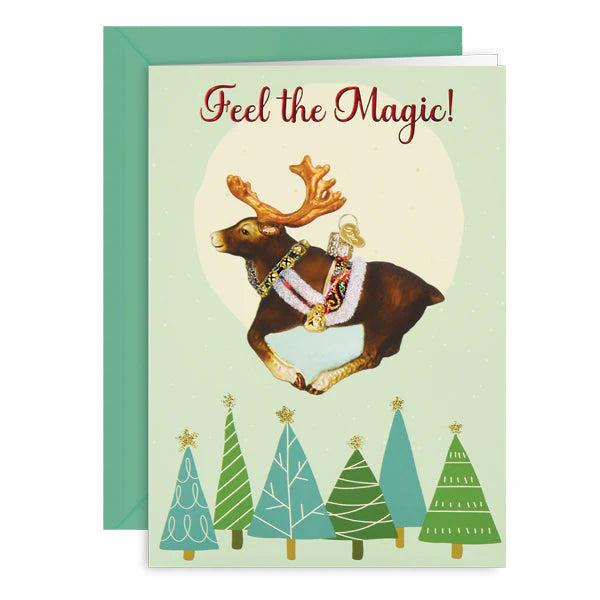 Reindeer Christmas Card