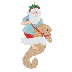 Santa on a Seahorse