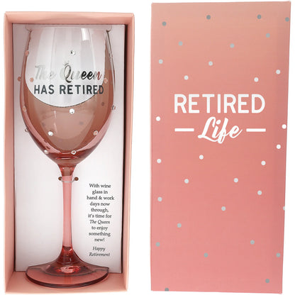 The Queen Boxed Wine Glass