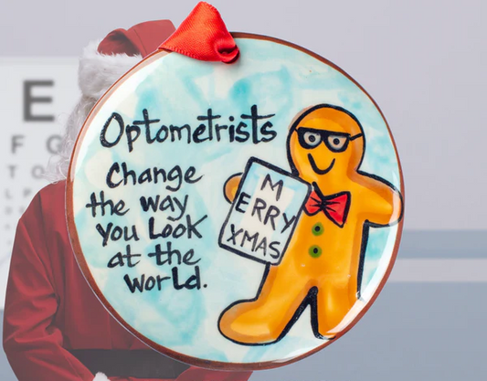 Optometrists Change Look Ornament
