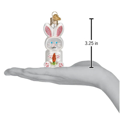 Marshmallow Bunny Ornament