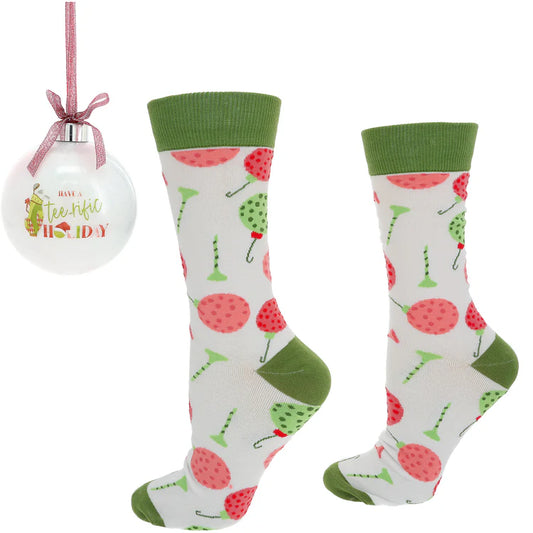 Tee-rific Holiday Ornament With Socks
