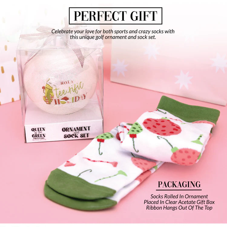 Tee-rific Holiday Ornament With Socks