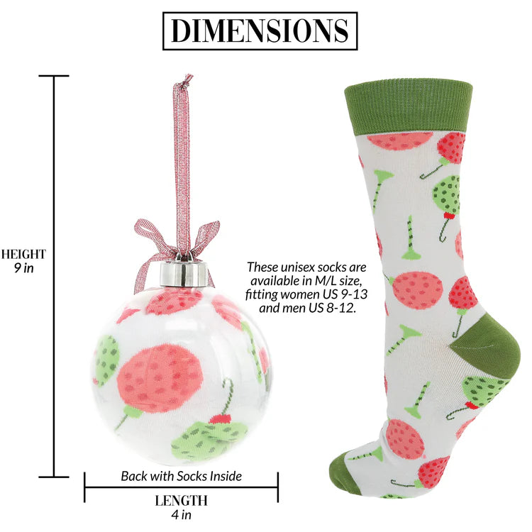 Tee-rific Holiday Ornament With Socks