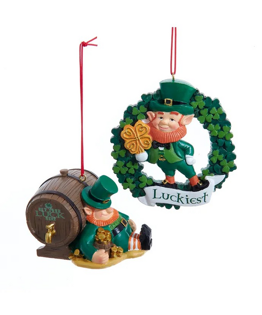 Irish Leprechaun Ornament